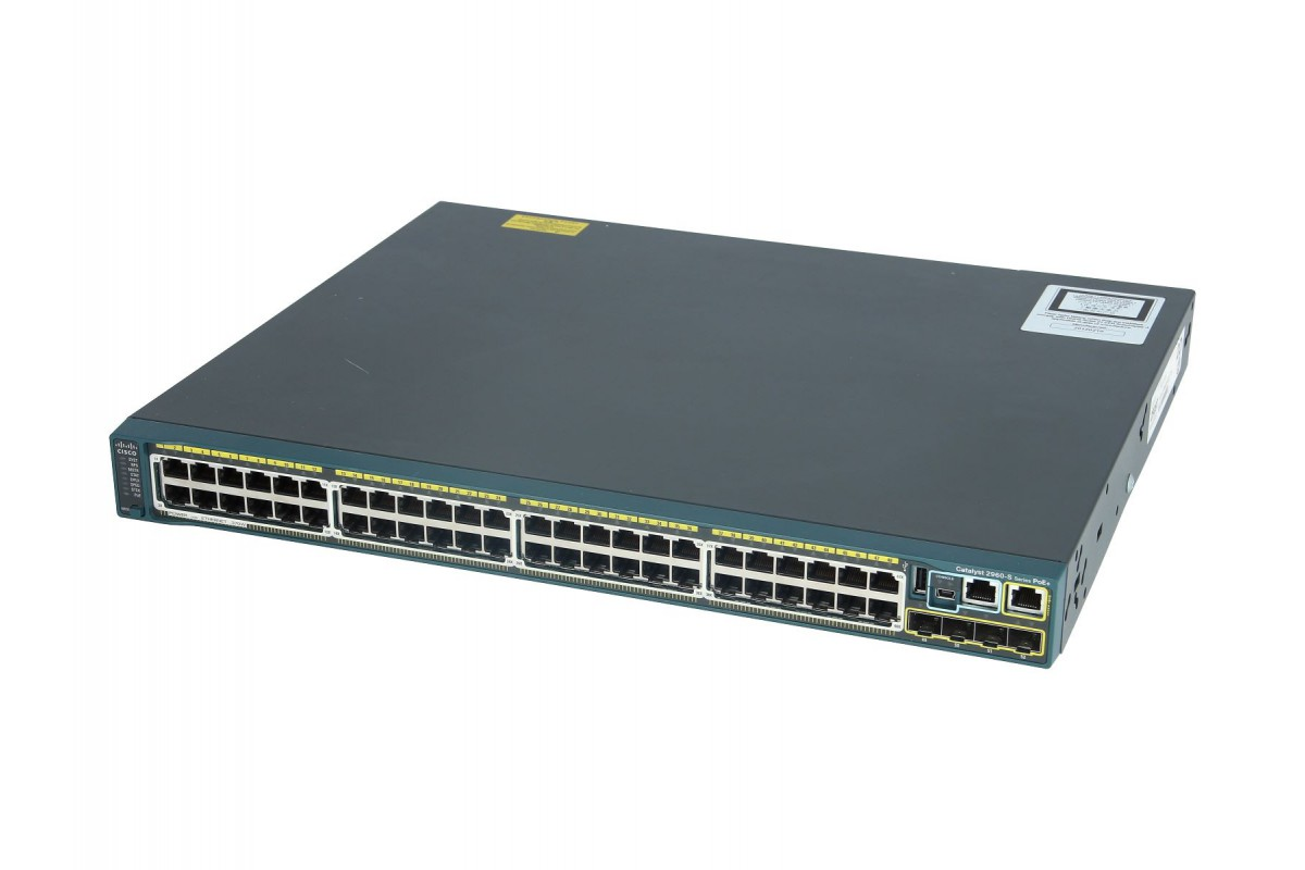 Przełącznik cisco WS-C2960s-48lpd-l Poe
