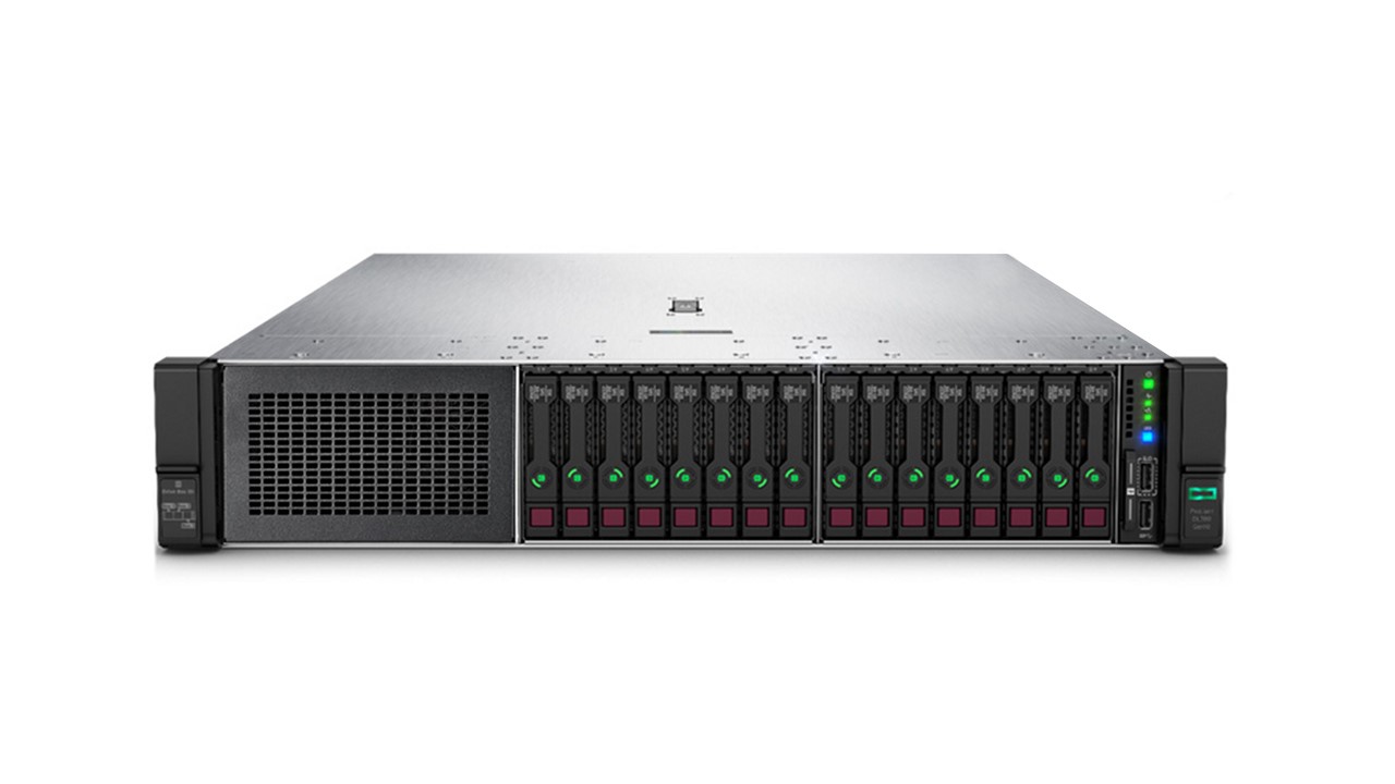 Szczegółowe zdjęcie Serwer HP Proliant DL380 G10 2x Xeon Gold 6244 64Gb DDR4 2133P 16x 2.5" SATA/SAS RAID P408 2xPSU 500W