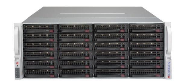 Zdjęcie Serwer Supermicro 6048R 2x Xeon E5-2620v4 192Gb DDR4 2133P 36x noHDD 3.5" SATA/SAS, LSI SAS 9300, 2*PSU 1280W