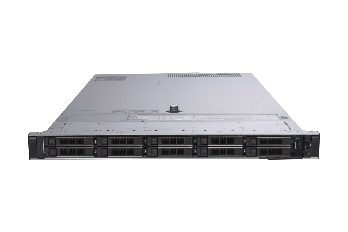 Szczegółowe zdjęcie Serwer DELL PowerEdge R640 2x Xeon Platinum 8268 512Gb DDR4 2133P 10x noHDD 2.5", SAS RAID Perc H330mini, 2*PSU 750W